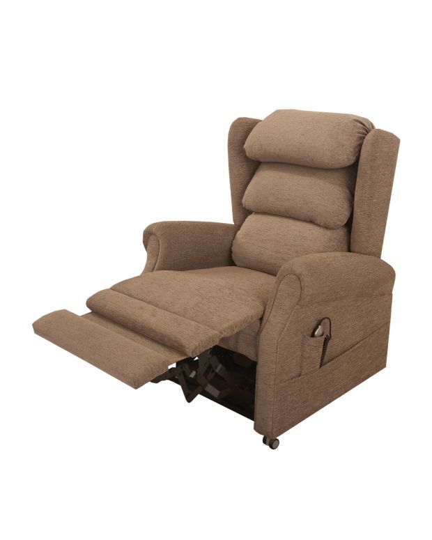 Cosi Tilomore riser recliner in Fawn fabric