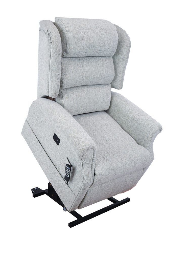 Cosi Iconic Riser recliner chair in spring fabric